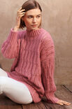 Lana Grossa TRUI IN AJOURPATROON Linarte & Silkhair