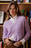 Lana Grossa VEST IN KABEL-BOORDPATROON Ecopuno & Brillino