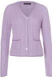 Lana Grossa VEST IN KABEL-BOORDPATROON Ecopuno & Brillino