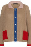 Lana Grossa RAGLANVEST IN TRICOTSTEEK Silkhair