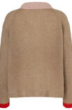 Lana Grossa RAGLANVEST IN TRICOTSTEEK Silkhair