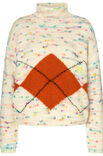 Lana Grossa TRUI IN RUITENINTARSIA Lala Berlin Lovely Cotton Inserto & Brigitte No. 2