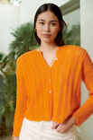 Lana Grossa VEST IN AJOURPATROON Ecopuno