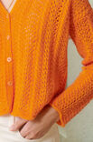 Lana Grossa VEST IN AJOURPATROON Ecopuno