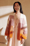 Lana Grossa VEST MET KLEURVERLOOP Silkhair