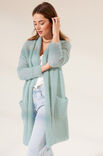 Lana Grossa MANTEL IN TRICOTSTEEK Silkhair