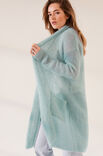 Lana Grossa MANTEL IN TRICOTSTEEK Silkhair