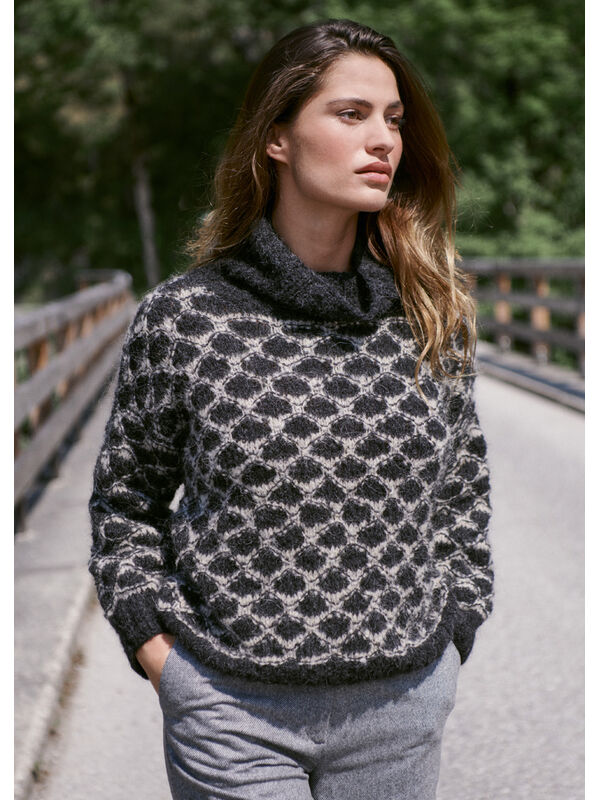 Lana Grossa TRUI MET COL Natural Alpaca Lungo