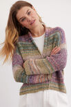 Lana Grossa VEST IN BOORDPATROON Mosaico
