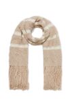 Lana Grossa GESTREEPTE SJAAL IN TRICOTSTEEK Basta & Cool Merino Big