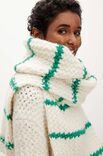 Lana Grossa SJAAL IN VLECHTPATROON Alpaca Air