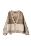 Lana Grossa VEST MET MIX VAN GARENS EN PATRONEN Avio & Basta & Lucida & Ecopuno Chunky