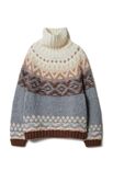 Lana Grossa TRUI MET RONDE PAS MET JACQUARD Brigitte No. 2
