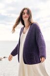 Lana Grossa VEST IN HALVE PATENTPATROON Lucida