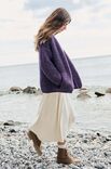 Lana Grossa VEST IN HALVE PATENTPATROON Lucida