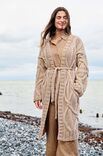 Lana Grossa MANTEL IN KABELRUITPATROON Lala Berlin Lovely Cotton
