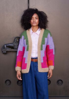 VEST Mohair di Gio (2 draden) van Lana Grossa