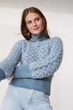 Lana Grossa GEHAAKTE TRUI Mohair di Gio & Lucida