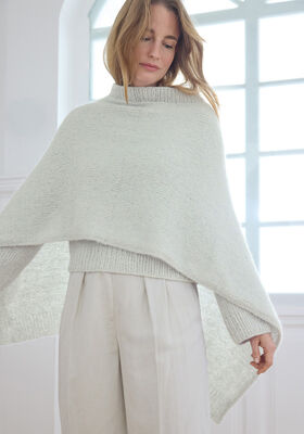PONCHO Alpaca Air II van Lana Grossa