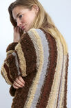 Lana Grossa DWARSGEBREID VEST Orsetto Mouliné, Orsetto & Baco Bamboo