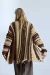 Lana Grossa DWARSGEBREID VEST Orsetto Mouliné, Orsetto & Baco Bamboo