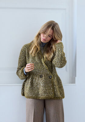 VEST MET SCHOOTJE Milano van Lana Grossa