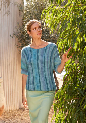 TRUI Corallo, Filo Lurex & Landlust Kidmohair van Lana Grossa