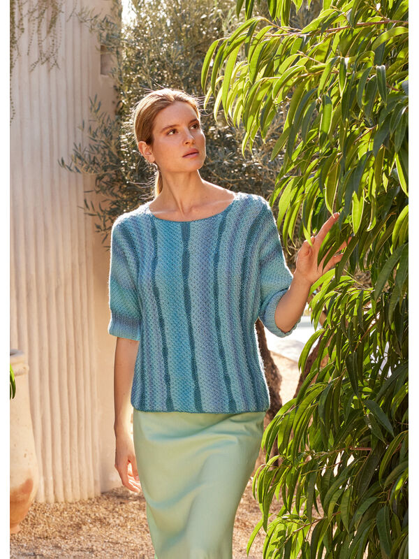 Lana Grossa TRUI Corallo, Filo Lurex & Landlust Kidmohair