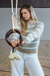 FILATI Studio STREPENTRUI MET RAGLAN TOP-DOWN Ecopuno