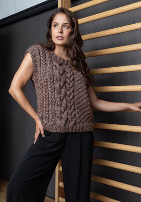 SPENCER Brigitte Silkdream & Natural Superkid Tweed van FILATI Studio