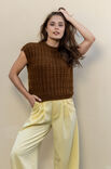 FILATI Studio TOP-DOWN SPENCER Alta Moda Alpaca