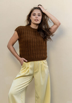 TOP-DOWN SPENCER Alta Moda Alpaca van FILATI Studio