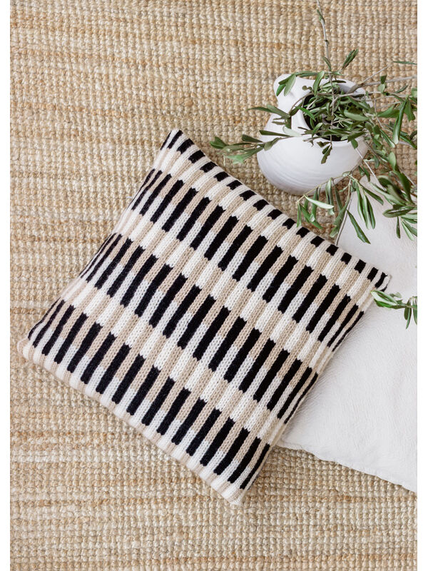 FILATI Studio KUSSENHOES 3-KLEURIG Merino Cardato