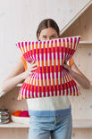 FILATI Studio KUSSENHOES 3-KLEURIG Merino Cardato