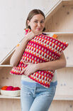 FILATI Studio KUSSENHOES 5-KLEURIG Merino Cardato