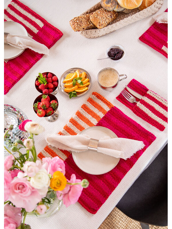 FILATI Studio PLACEMAT 4-KLEURIG Merino Cardato
