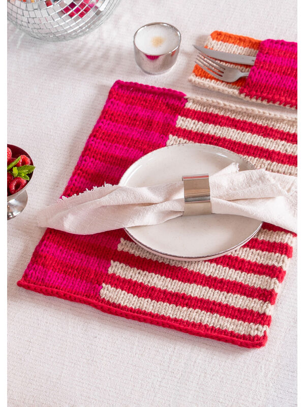 FILATI Studio PLACEMAT 3-KLEURIG Merino Cardato