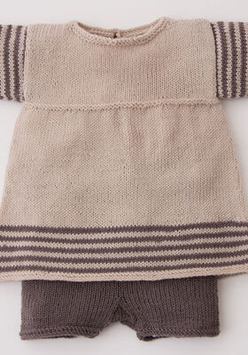 Tuniek en broekje Cool Wool Baby van Lana Grossa
