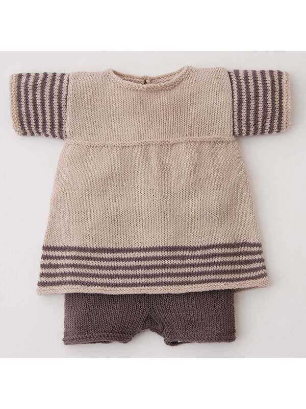 Lana Grossa Tuniek en broekje Cool Wool Baby