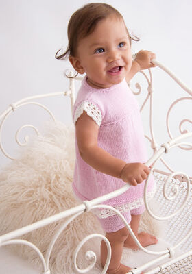 TUNIEK en BROEKJE Cool Wool Baby van Lana Grossa