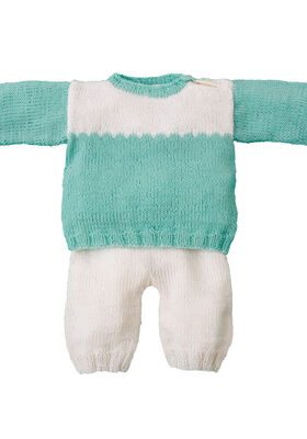 Truitje en broekje Cool Wool Baby van Lana Grossa