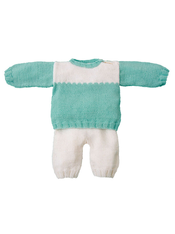 Lana Grossa Truitje en broekje Cool Wool Baby
