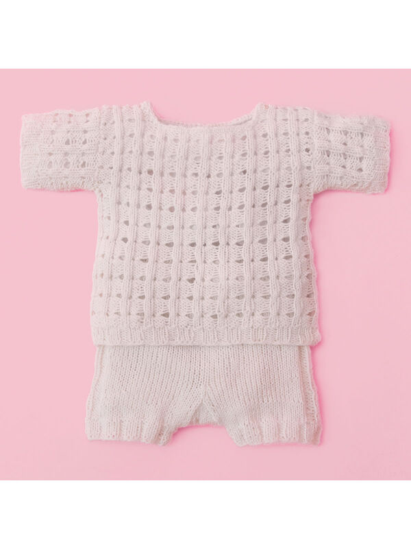 Lana Grossa Truitje en broekje Cool Wool Baby