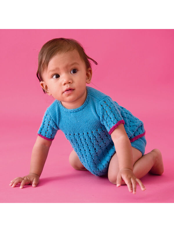 Lana Grossa Tuniek, broekje en sokjes Cool Wool Baby