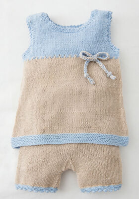 TUNIEKJE EN SCHOENTJES Cool Wool Baby van Lana Grossa