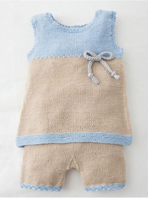 Lana Grossa TUNIEKJE EN SCHOENTJES Cool Wool Baby