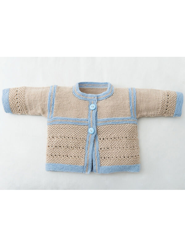 Lana Grossa VESTJE EN SCHOENTJES Cooll Wool Baby