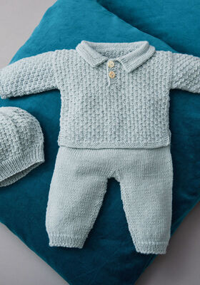 TRUITJE, BROEKJE EN MUTS Cool Wool Baby van Lana Grossa
