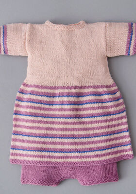 TUNIEKJE EN BROEKJE Cool Wool Baby  van Lana Grossa