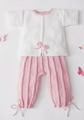TUNIEK & BROEKJE Elastico/Cool Wool Baby van Lana Grossa